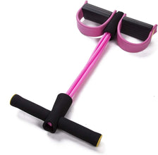Foot Pedal Resistance Band Elastic Tummy Trimmer