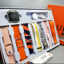 7 in 1 Smart Watch - 7 Straps Smart watch Ultra watch