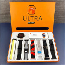 7 in 1 Smart Watch - 7 Straps Smart watch Ultra watch