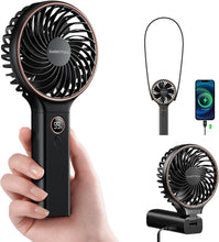 Rechargeable Hand Fan with LED