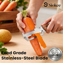 Vegetable Peeler - 3 in 1 Kitchen Knife