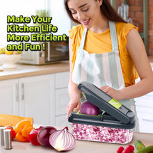 16-In-1 Multifunctional Vegetable Chopper & Slicer