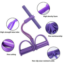 Foot Pedal Resistance Band Elastic Tummy Trimmer