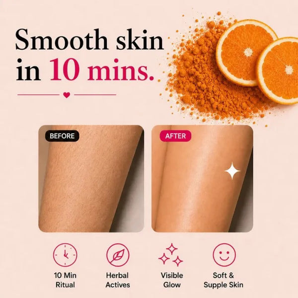Meeoow Orange Hair Removal Wax Powder for Women