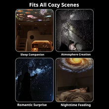 Dual Mode Mini Galaxy Starry Sky Projector Night Light 2-IN-1 Night Light