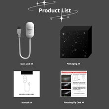 Dual Mode Mini Galaxy Starry Sky Projector Night Light 2-IN-1 Night Light