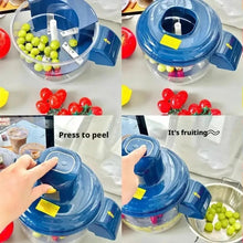 Electric Grape & Garlic Peeler Machine – Automatic Small Fruit Peeling Tool